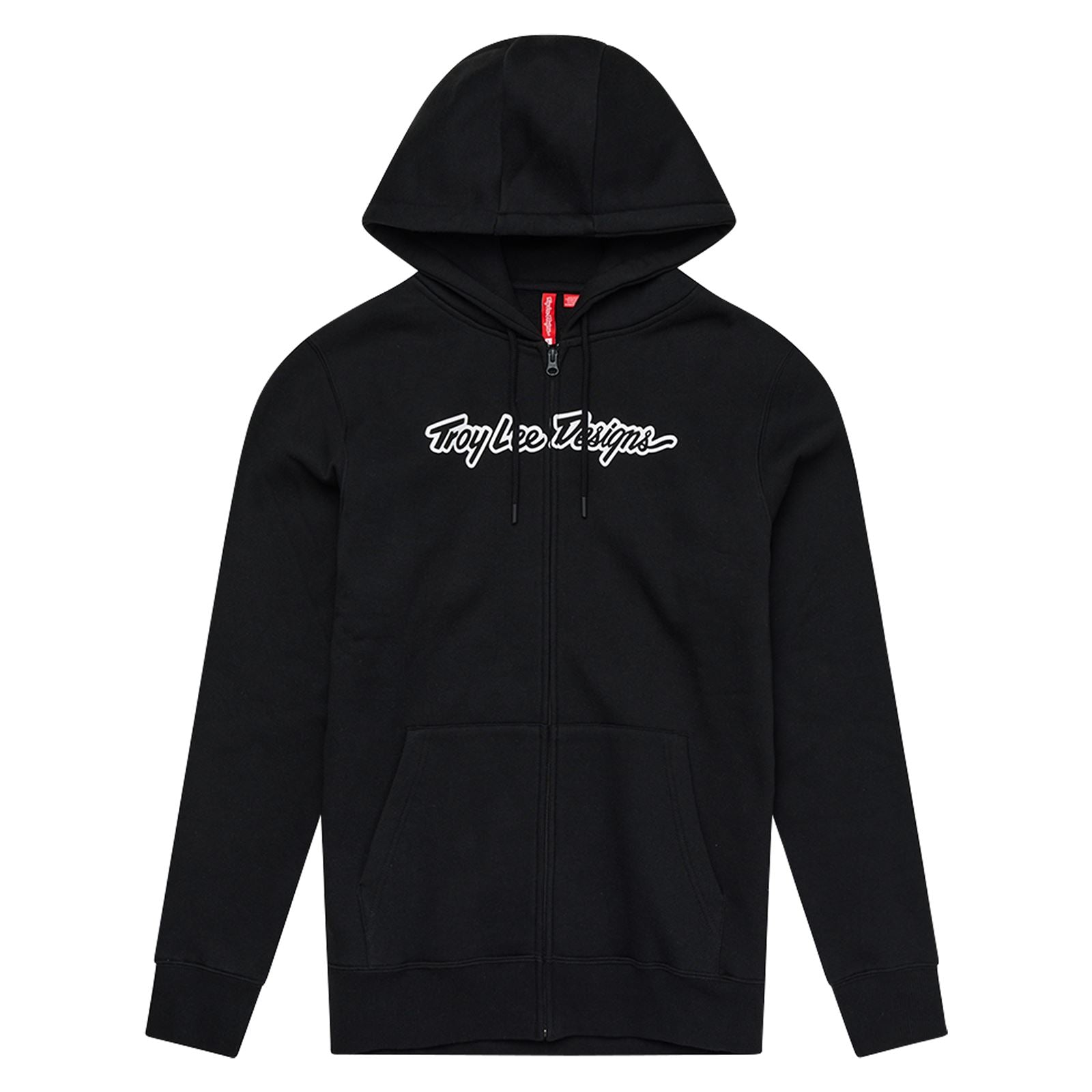 Troy Lee Designs Spring 2025 MX Signature Full Zip Hoodie Black